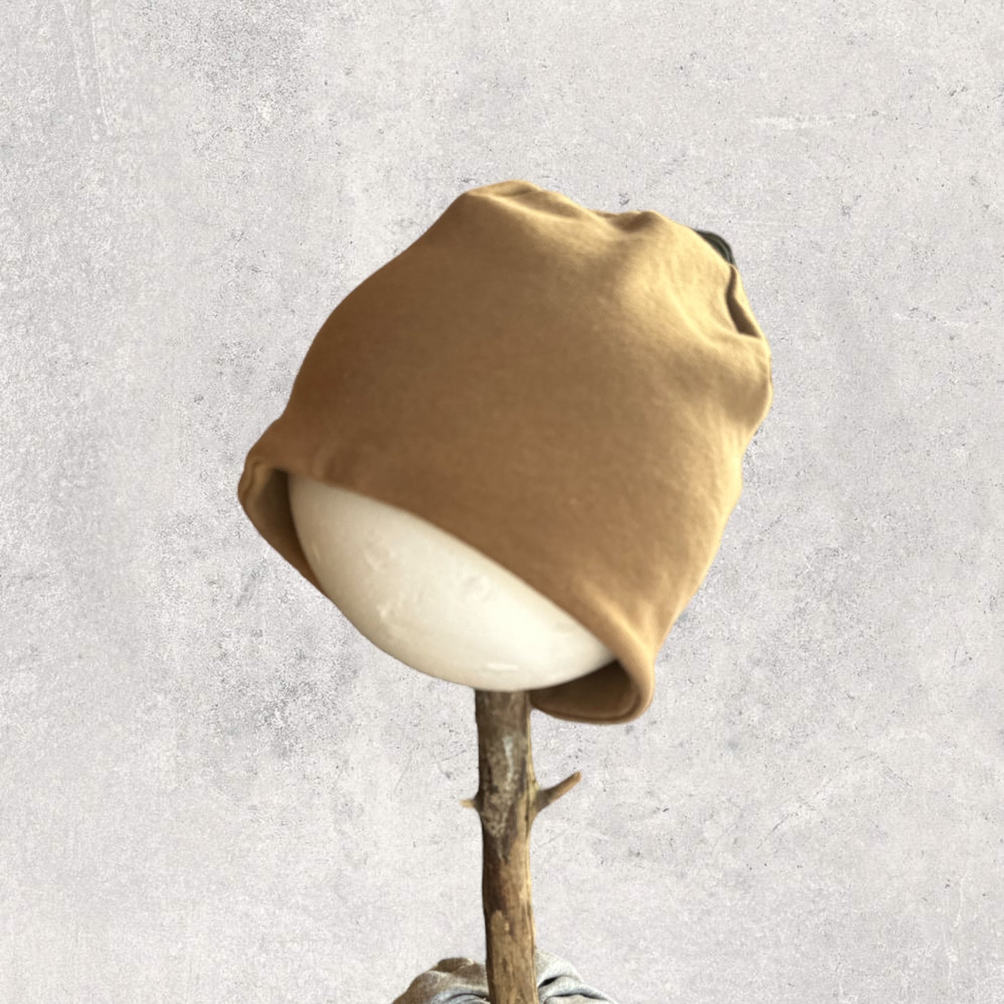 Beanie, wendbar Bündchenware