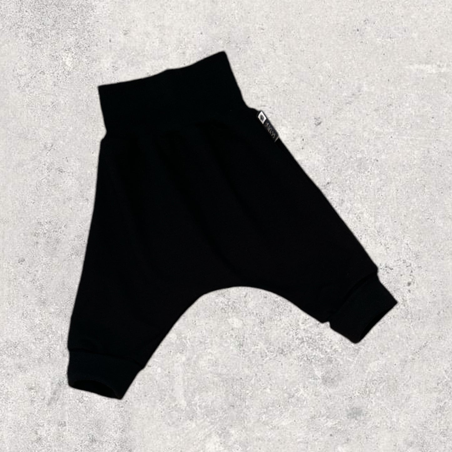 French Terry Hose schwarz