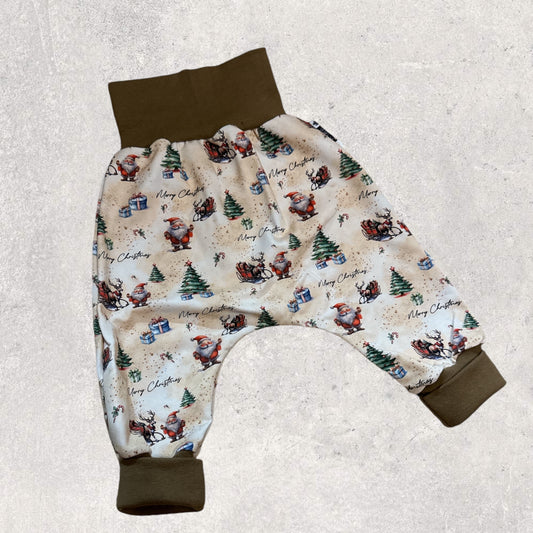 French Terry Hose „Merry X-mas“