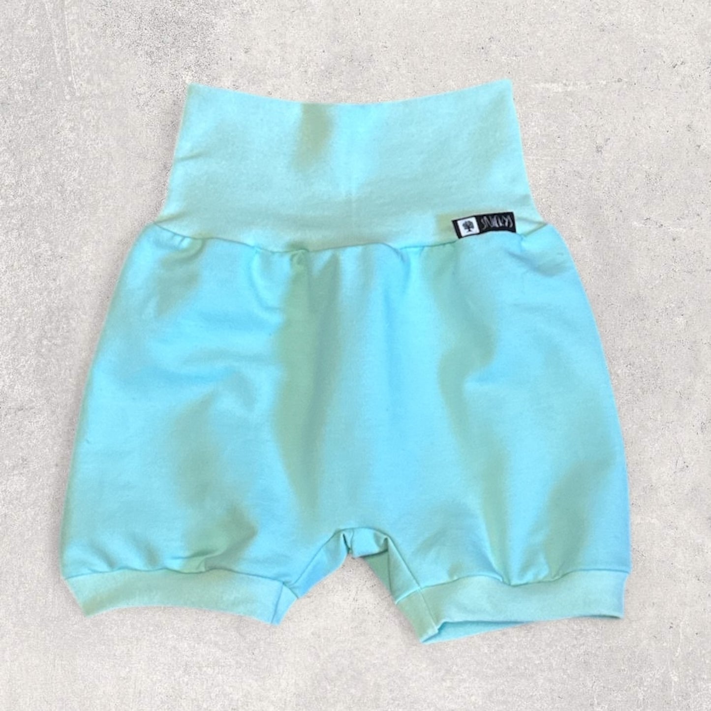 French Terry Hose kurz mint